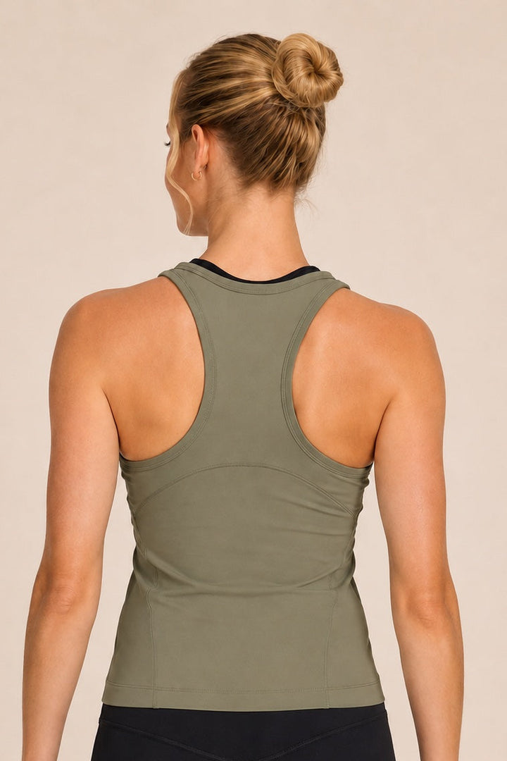 Supreme Racerback Tank w/ Bulit In Bra